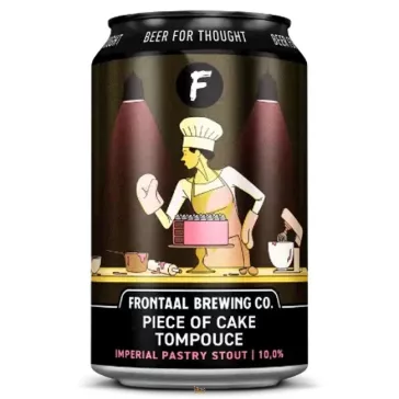   Frontaal Brewing Piece of Cake: Tompouce Imperial  Stout  (0,33) (10 %)
