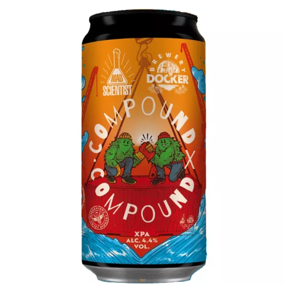 Mad Scientist - Compound X (0,44 L) (4,4 %) Mad Scientist - Compound X (0,44 L) (4,4 %)