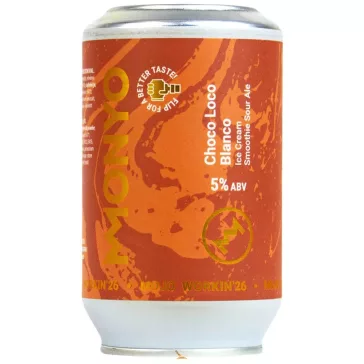   Monyo MOJO WORKIN'26: Choco Loco Blanco - Ice Cream Smoothie Sour Ale (0,33L) (5%)