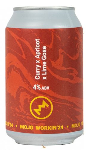 Monyo MOJO WORKIN'24  CURRY  APRICOT  LIME GOSE  (0,33L) (4%)