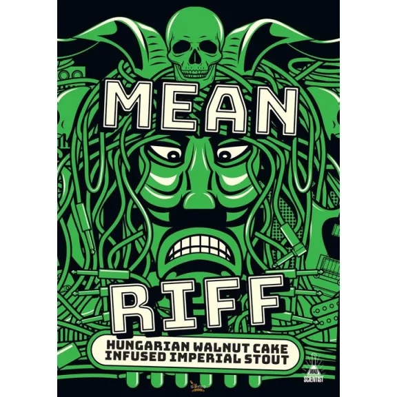 Mad Scientist Mean Riff (0,33L) (12,1%) Mad Scientist Mean Riff (0,33L) (12,1%)