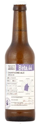 Szent András Teszt András Beta 44 Champagne Ale  (0,33L) 6 %)