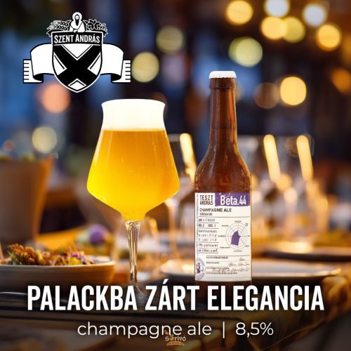 Szent András Teszt András Beta 44 Champagne Ale  (0,33L) 6 %)