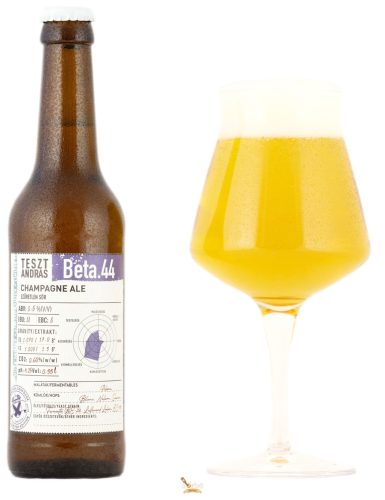 Szent András Teszt András Beta 44 Champagne Ale  (0,33L) 6 %)
