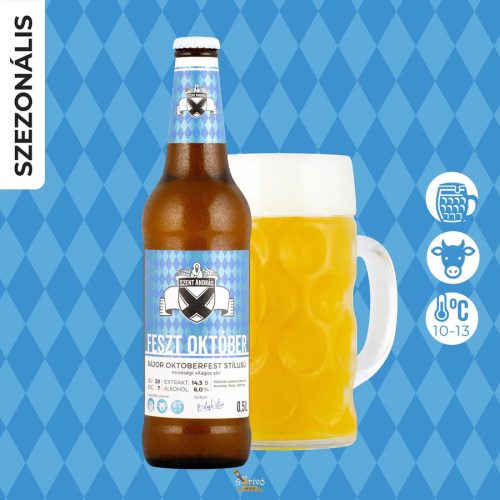 Szent András Feszt Október (festbier)  (0,5L) (6 %)
