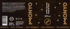 Monyo MOJO WORKIN'25: Coffee Russian Imperial Stout  (0,33L) (8,5 %)