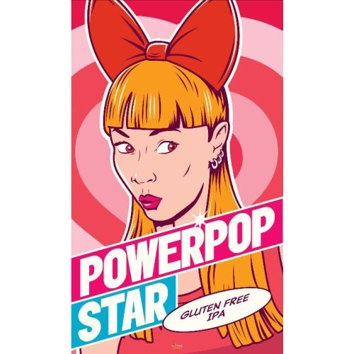 Mad Scientist Powerpop Star  Single Hop Simcoe Gluten-Free IPA