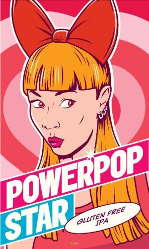 Mad Scientist Powerpop Star  Single Hop Simcoe Gluten-Free IPA