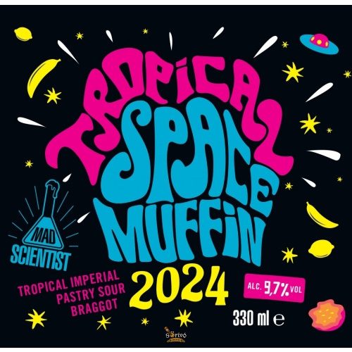 Mad Scientist TROPICAL SPACE MUFFIN 2024 (0,33L) (9,7%)