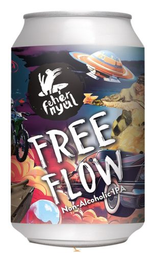 Fehér Nyúl Free Flow (ALKOHOLMENTES)  (0,33L) (0%)
