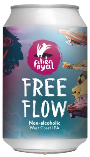 Fehér Nyúl Free Flow (ALKOHOLMENTES)  (0,33L) (0%)