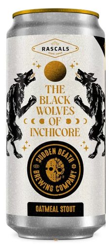 Sudden Death x Rascal - The Black Wolves Of Inchicore - Stout  (0,44) (6,8 %)