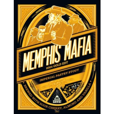   Mad Scientist Memphis Mafia 2024 Gold Edition  (0,33L) (12,5 %)