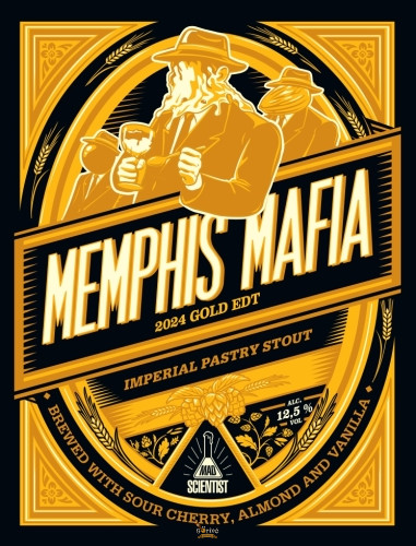 Mad Scientist Memphis Mafia 2024 Gold Edition  (0,33L) (12,5 %)