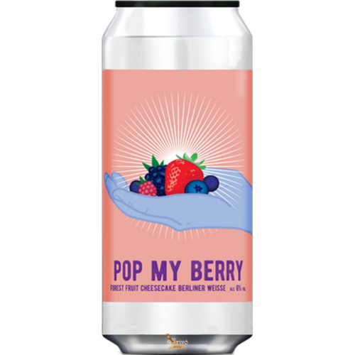Reketye Pop My Berry (0,44L) (6%)Forest Fruit Cheesecake Berliner Weisse 