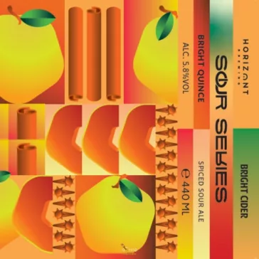   Horizont  Sour Series  - Bright Quince / Birsalmás Spiced Sour Ale   (0,44L) (5,8%)