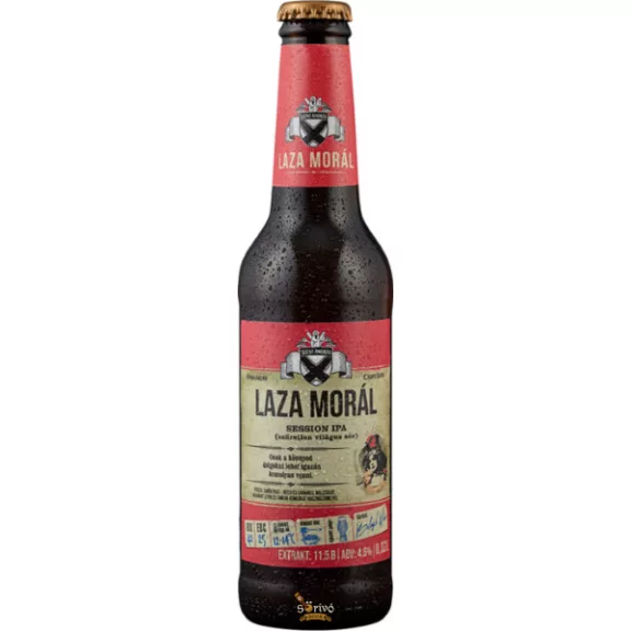 Szent András Laza Morál (0,33L) (4,6%) Session ipa Szent András Laza Morál (0,33L) (4,6%) Session ipa