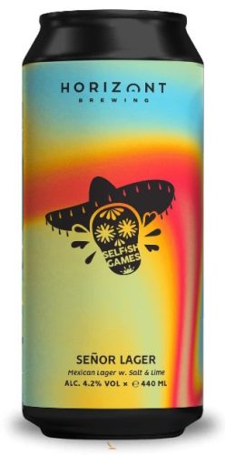 Horizont Selfish Games / Senor Lager - Mexikói Lager   (0,44L) (4,2 %)