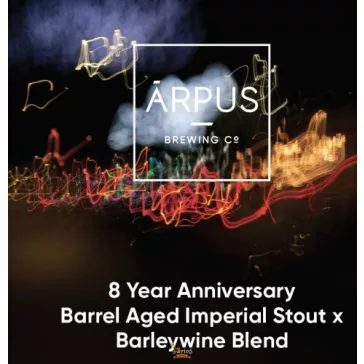   Ārpus Brewing 8 Year Anniversary Barrel Aged Imperial Stout X Barleywine Blend (0,44) (12 %)