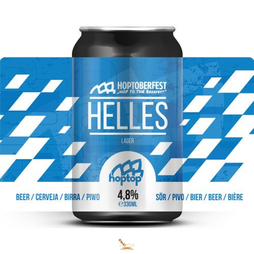 Hoptop HELLES   (0,33L) (4,8%)