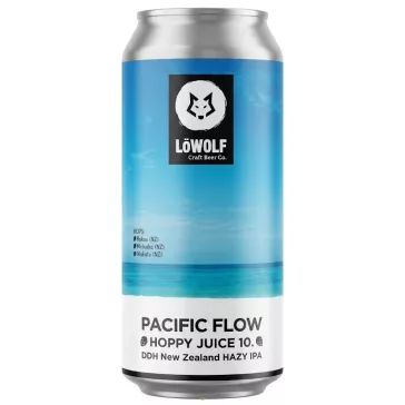   LöWOLF - HOPPY JUICE  -  Pacific Flow - Hazy IPA  (0,44L) (6 %)
