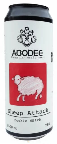 Abodee Sheep Attack   DDH Dupla Neipa  (0,5 L) (7,5 %) 
