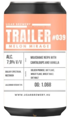 Ugar Trailer 39 -  MELON MIRAGE  (0,33L) (6,6 %)