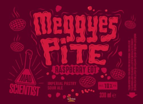 Mad Scientist Meggyes Pite Raspberry Edition  (0,33L) (10%)