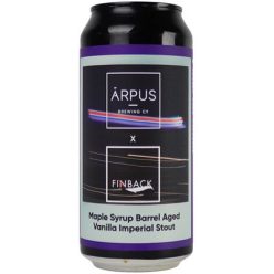   Ārpus Brewing Co collab Finback Maple Syrup Barrel Aged Vanilla Imperial Stout /HORDÓÉRLELT/    (0,44) (12 %)