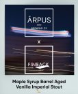 Ārpus Brewing Co collab Finback Maple Syrup Barrel Aged Vanilla Imperial Stout /HORDÓÉRLELT/    (0,44) (12 %)