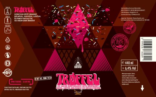 Mad Scientist  Trøffel  - Ice Cream Smoothie Sour   (0,44) (5,3 %)