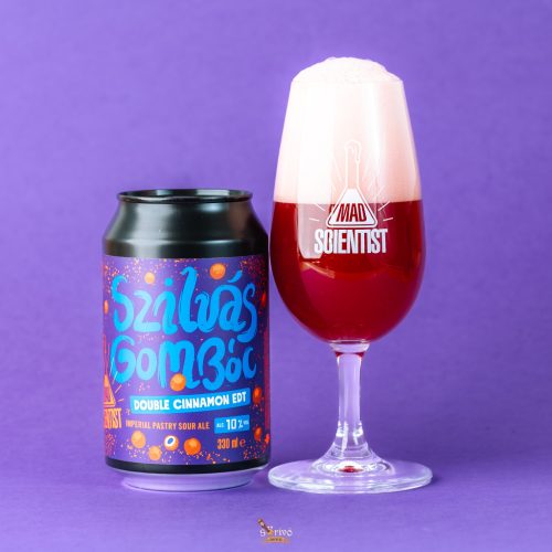 Mad Scientist Szilvás Gombóc Double Cinnamon EDT (0,33L) (10%)