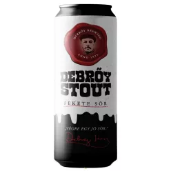 Debrőy Brewing -  Debrőy Stout (0,5L) (4,9 %)
