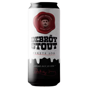 Debrőy Brewing -  Debrőy Stout (0,5L) (4,9 %)