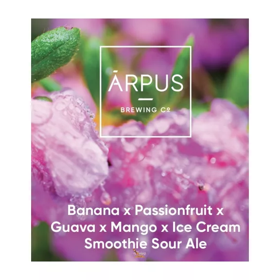Ārpus Brewing Co. - Banana x Passionfruit x Guava x Mango x Ice Cream Smoothie Sour Ale (0,44) (4,5 %) Ārpus Brewing Co. - Banana x Passionfruit x Guava x Mango x Ice Cream Smoothie Sour Ale (0,44) (4,5 %)