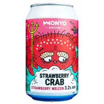 Monyo Strawberry Crab  (0,33L) (3,2 %)