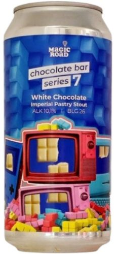 Magic Road Chocolate Bar Series 7: White Chocolate   (0,44) (10,4 %)
