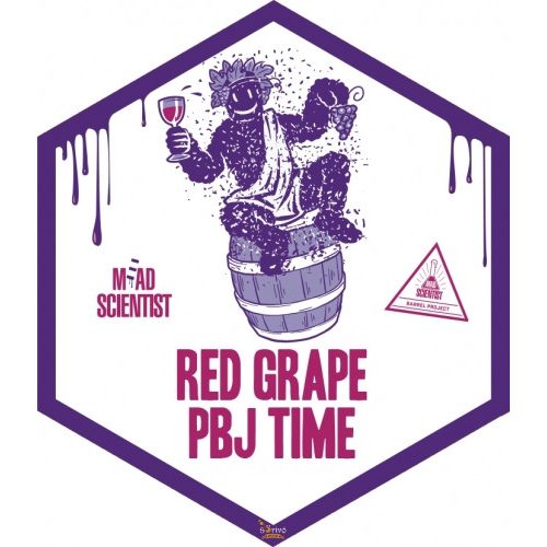Mad Scientist Red Grape PBJ Time  /hordóérlelt/ (0,375L) (11 %)