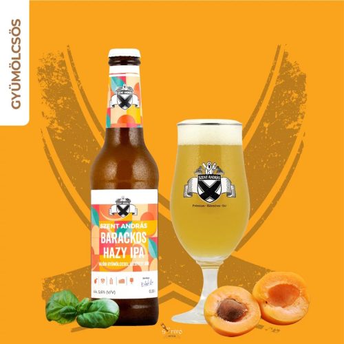 Szent András Barackos IPA (0,33L) (5,6%)