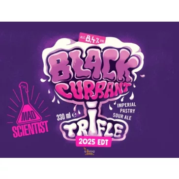   Mad Scientist Blackcurrant Trifle 2025 Pastry Sour  (0,44) (8,4 %)