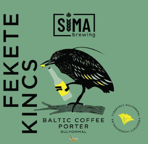 Sima Fekete Kincs Baltic Coffee Porter  (0,33L) (8.2 %)