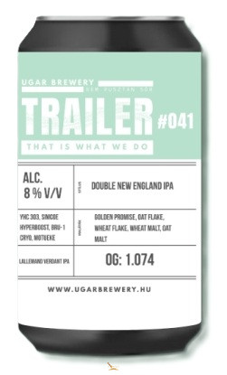 Ugar Trailer 41-  That is What We Do  (0,33L) (8 %)