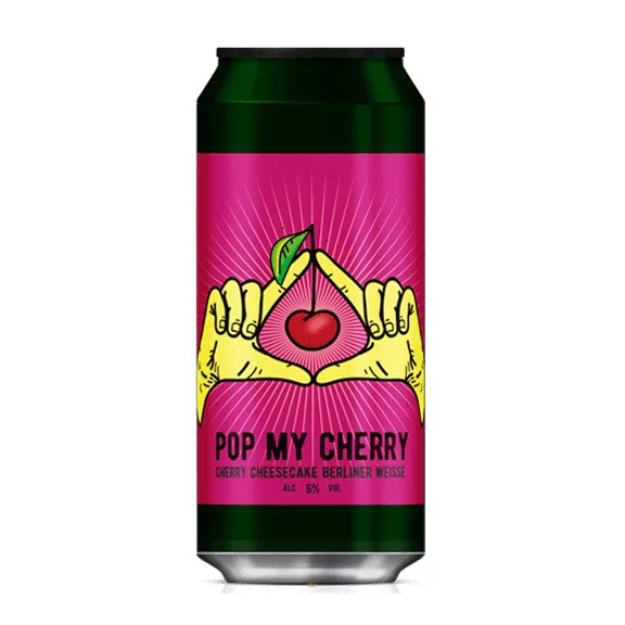 Reketye Pop My Cherry (0,33L) (6%), Cherry Cheese Cake Berliner Weisse Reketye Pop My Cherry (0,33L) (6%), Cherry Cheese Cake Berliner Weisse