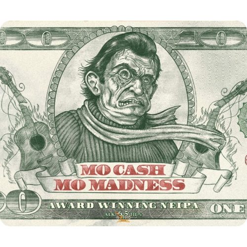 Mad Scientist  Mo Cash, Mo Madness NEIPA collab Panimoyhtiö Tuju (FI)  (0,44L) ( 6.5%)
