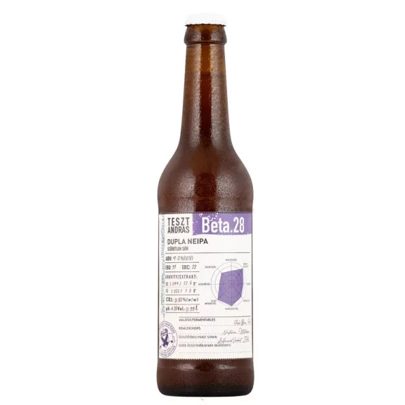 Szent András Teszt András Beta 28 (0,33L) 9 %) Szent András Teszt András Beta 28 (0,33L) 9 %)