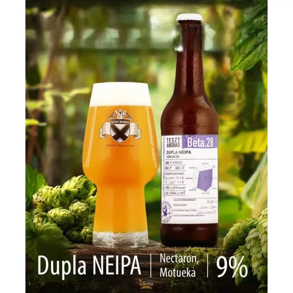 Szent András Teszt András Beta 28 (0,33L) 9 %) Szent András Teszt András Beta 28 (0,33L) 9 %)