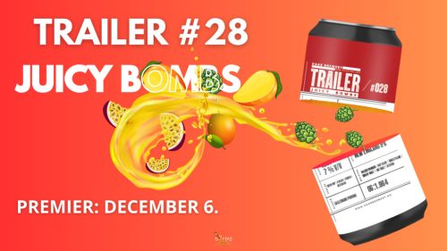 Ugar Trailer 28 - JUICY BOMBS  NEIPA  (0,33L) (7 %)