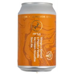   Monyo MOJO WORKIN'25  Mango x Almond x Peach x Vanilla Ice Cream Smoothie Sour Ale   (0,33L) (5 %)