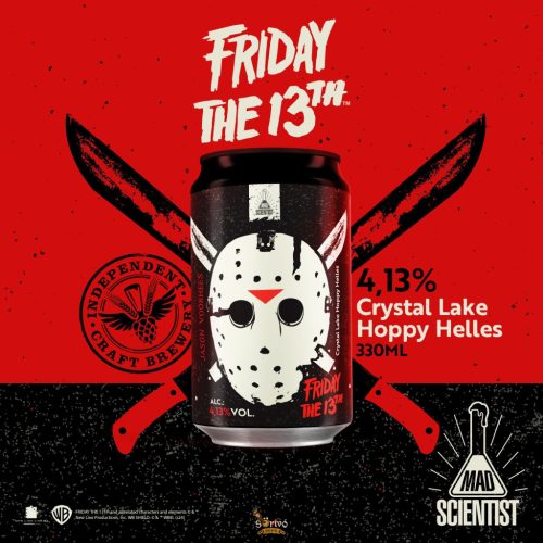 Mad Scientist Jason - Crystal Lake Hoppy Helles  (0,33L) (4,1 %)