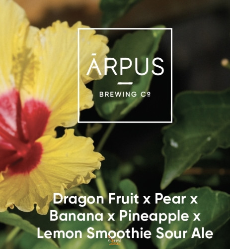 Ārpus Brewing Co. - Dragon Fruit X Banana X Pineapple X Lemon Smoothie Sour Ale   (0,44) (4,5 %)